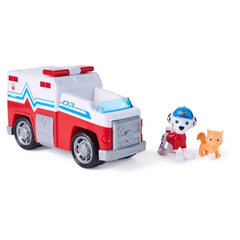 PAW Patrol Search & Rescue – Marshall und Feuerwehrtruck mit Rückzugsmotor