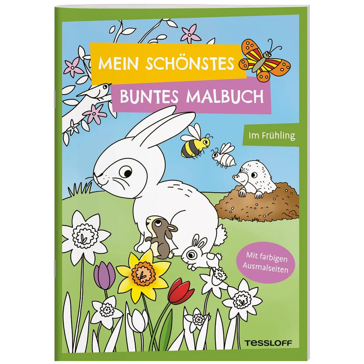 TESSLOFF - Mein Schönstes Buntes Malbuch - Arts & Crafts - German Edition