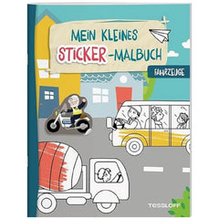 TESSLOFF - Mein kleines Sticker-Malbuch - Basteln - Deutsche Ausgabe