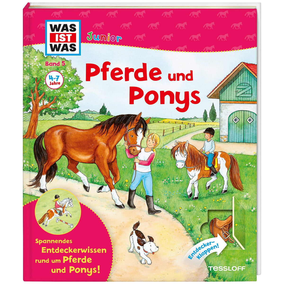 TESSLOFF - WAS IST WAS Junior Band 5 Pferde und Ponys Educational - German Edition