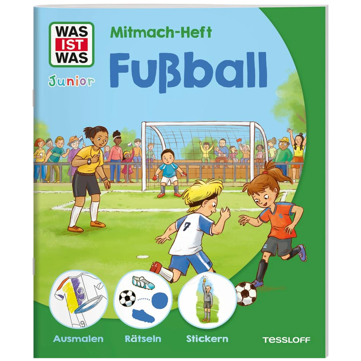 TESSLOFF - WAS IST WAS Junior Fußball Aktivbuch - Bücher - Deutsche Ausgabe