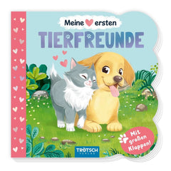 TRÖTSCH - Klappenbuch Meine ersten Tierfreunde - Lernspielzeug