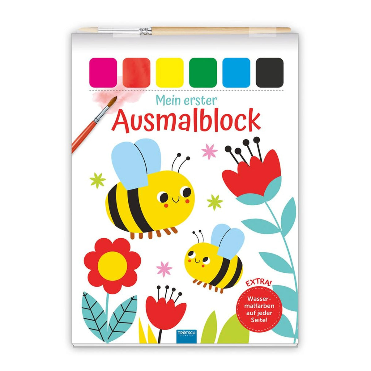 TROTSCH - My First Coloring Book Bee - Arts & Crafts - German Edition