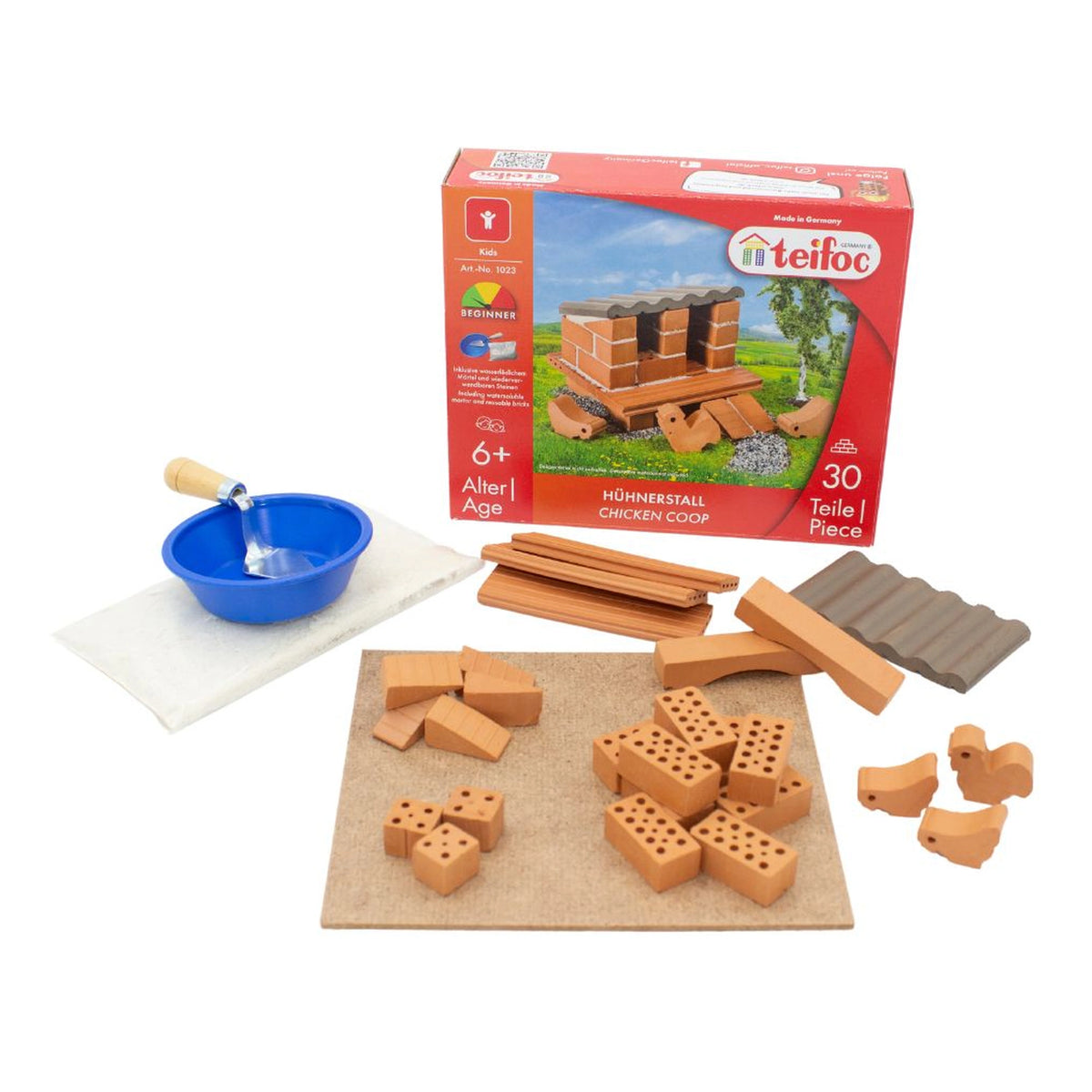Teifoc - Chicken coop 30 Pcs - Arts & Crafts