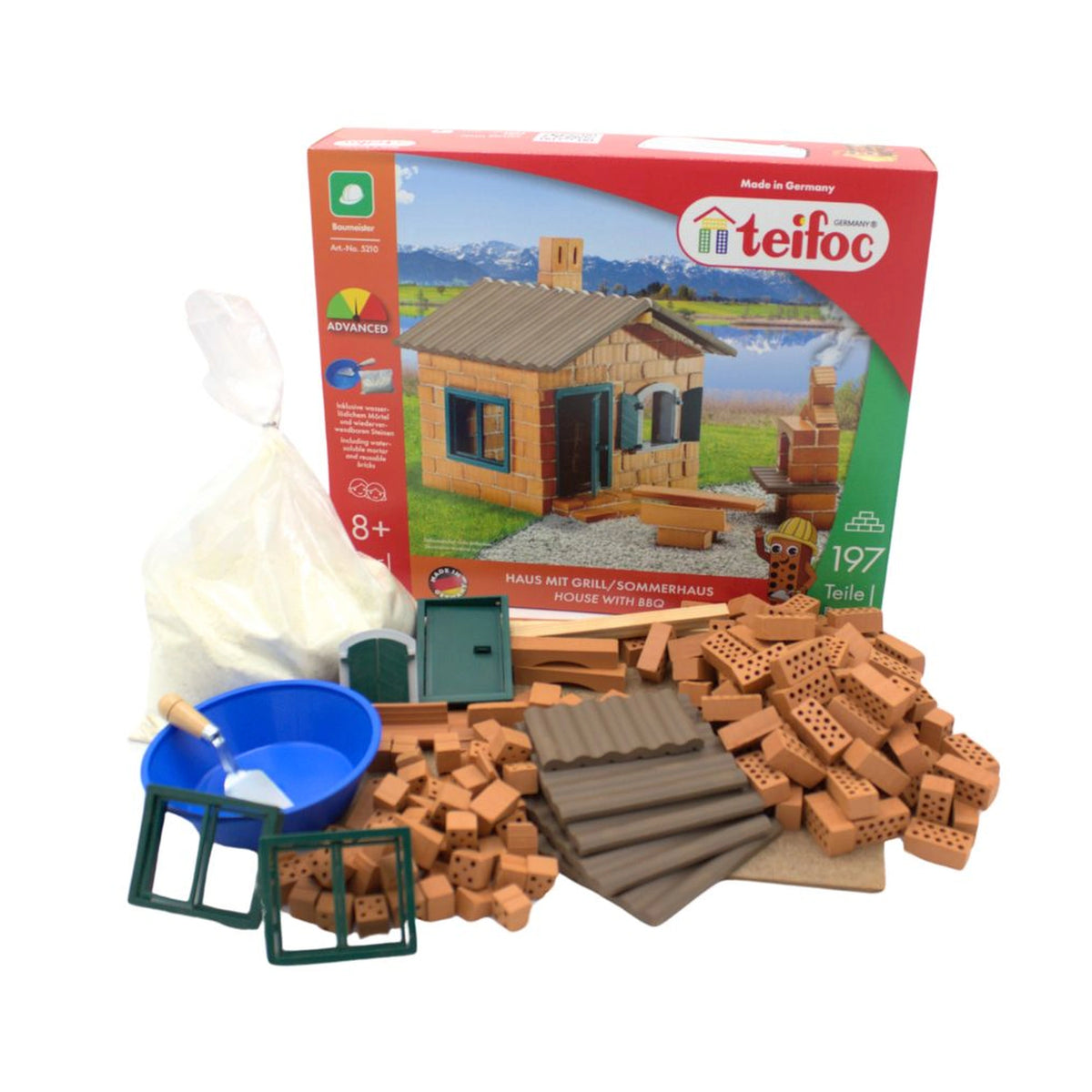 Teifoc - House with Barbecue 185 Pcs - Arts & Crafts