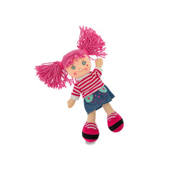 Teorema - Puppen - Carlotta Kuschelpuppe - Bunte Haare - 3+ Jahre