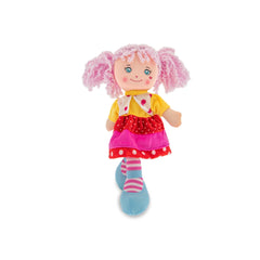 Teorema - Puppen - Carlotta Kuschelpuppe - Bunte Haare - 3+ Jahre