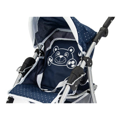 Teorema - Puppen-Sets - Deluxe Puppenwagen - Verstellbarer Griff - 3 Jahre