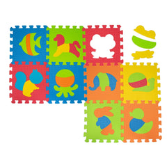 Teorema - Play Mats & Gyms - Animal Puzzle Play Mat - Non-Toxic Foam - 0M+