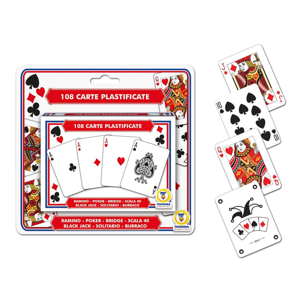 Teorema - Spielkarten-Set - Kartenspiele