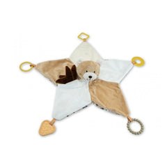 Teorema - Rattles - GoGo Dou Dou Teddy Bear - 30cm Comforter - 0 Months - Sensory Play