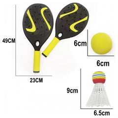 Teorema - Sports Toys - 2-in-1 Badminton Tennis Set - Lightweight - 3 Years - Outdoor Fun