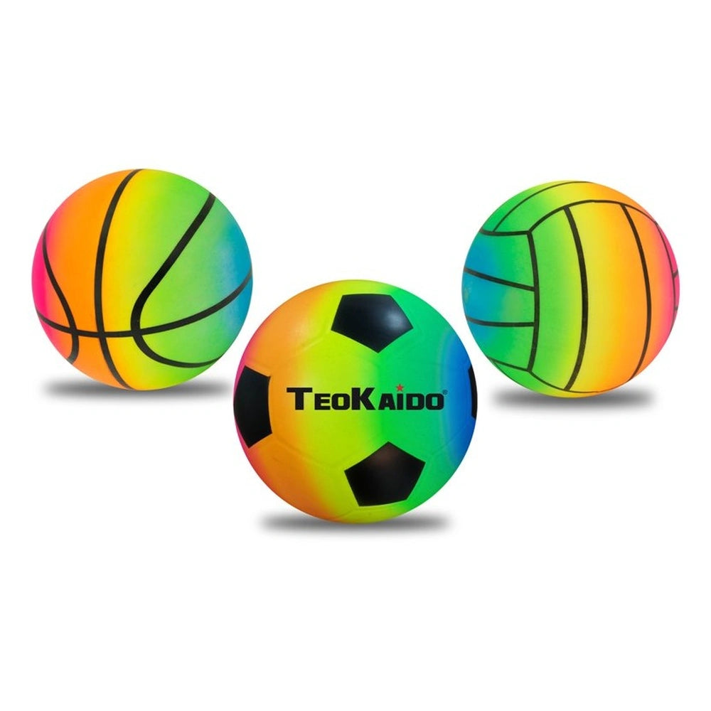 Teorema - Sportspielzeug - TeoKaido Multi-Sport Gummiball - 23 cm - 3+ Jahre