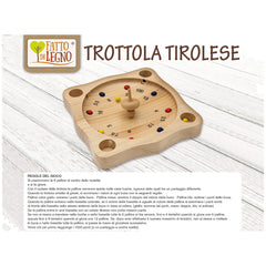 Teorema - Wooden Roulette Tirolese - Board Games