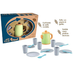 Toys Garden - Eco Chef Set Caffè 17 Teile Nachhaltig - Rollenspiele & Berufsspiele
