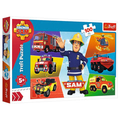 Trefl - Feuerwehrmann Sam Fahrzeuge - Puzzles - +5 - TRF16354
