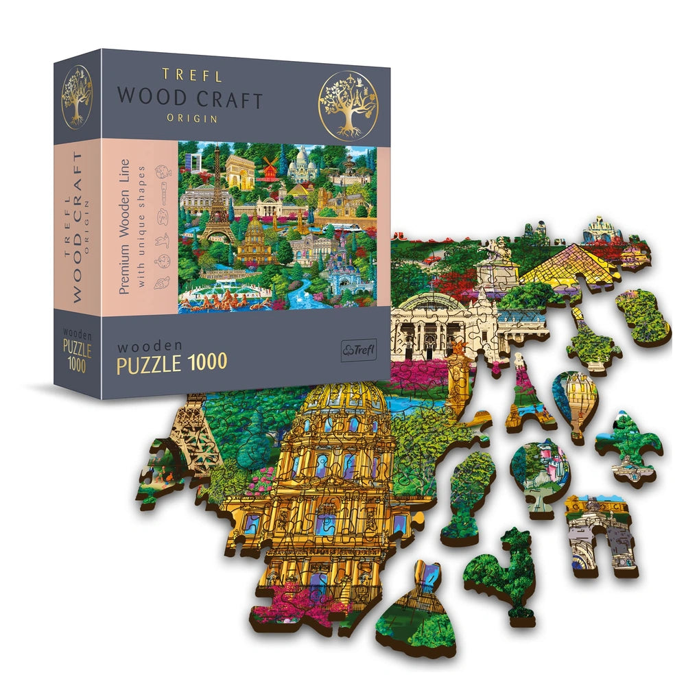 Trefl - Woodcraft Französische Gasse - Puzzles - 14+ - TRF20142