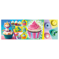 Trefl - 1000 Teile Panorama Puzzle - Bunte Cupcakes - 14+ - TRF29045