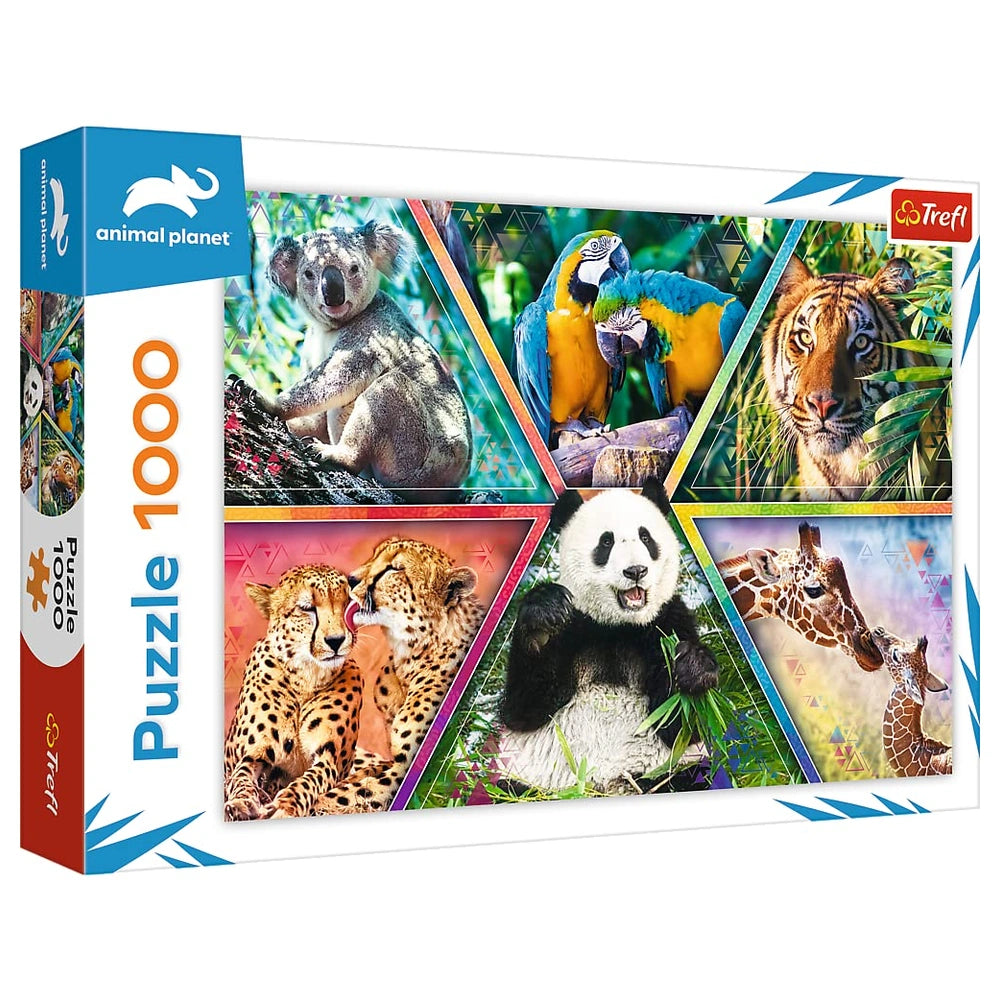 Trefl - 1000 Piece Puzzle - Animal Kingdom - Puzzles Age +14 - TRF10672
