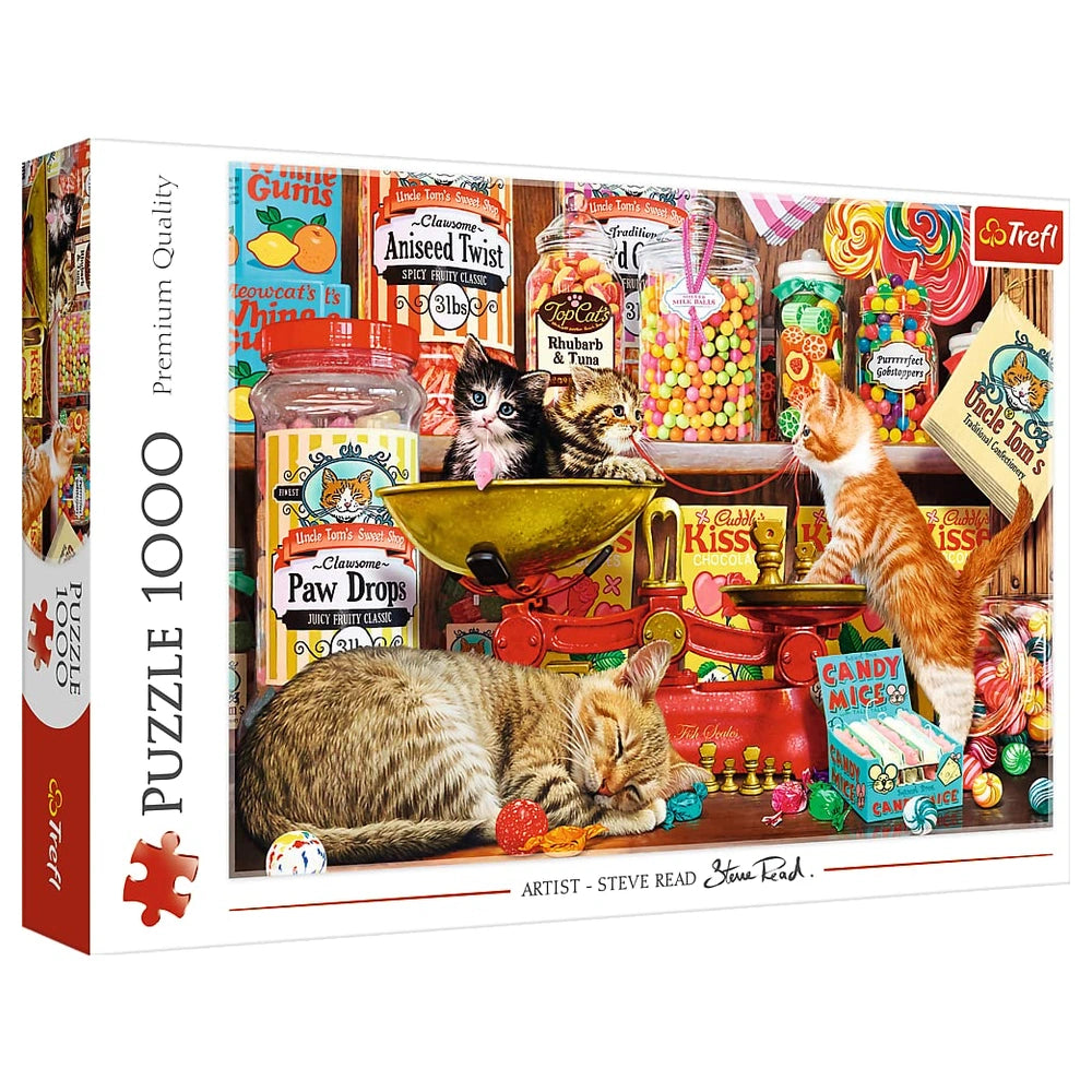Trefl - Cat's Sweets - Puzzles - 14+ - TRF10630
