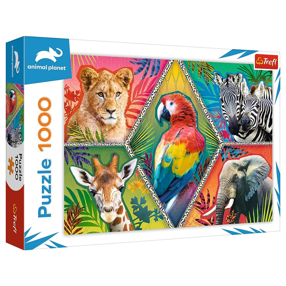 Trefl - 1000 Teile Puzzle - Puzzles - 14 - Exotische Tiere - TRF10671