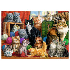 Trefl - Feline Meeting - Puzzles - 14 - TRF10555