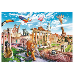 Trefl - Funny Cities: Wild Rome - Puzzles - 14+ - TRF10600