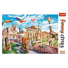 Trefl - Funny Cities: Wild Rome - Puzzles - 14+ - TRF10600