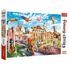 Trefl - Funny Cities: Wild Rome - Puzzles - 14+ - TRF10600