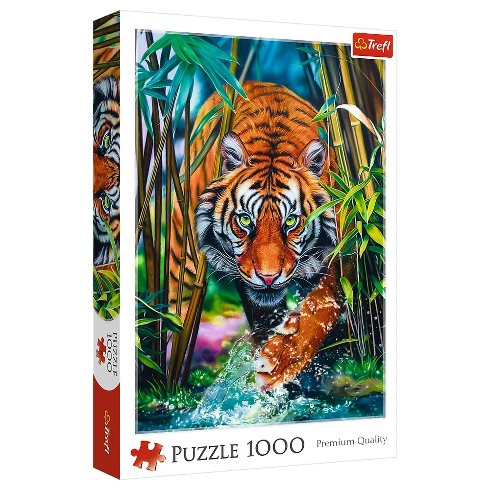 Trefl - Grasping Tiger - Puzzles - +14 - TRF10528