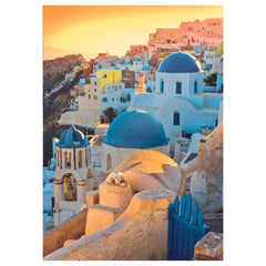 Trefl - 1000 Piece Puzzle - Premium Plus - Photo Odyssey Town of Oia, Santorini - Puzzles Age +14 - TRF10853