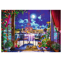 Trefl - Tea Time Parisian Moonlight - Puzzles - 14+ - TRF10843