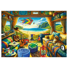 Trefl - Tea Time: Van Life - Puzzles - +14 - TRF10851