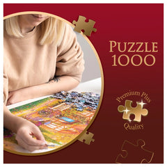 Trefl - 1000 Teile Puzzle - Puzzles - 14+ - Tea Time Vogelwelt - TRF10850