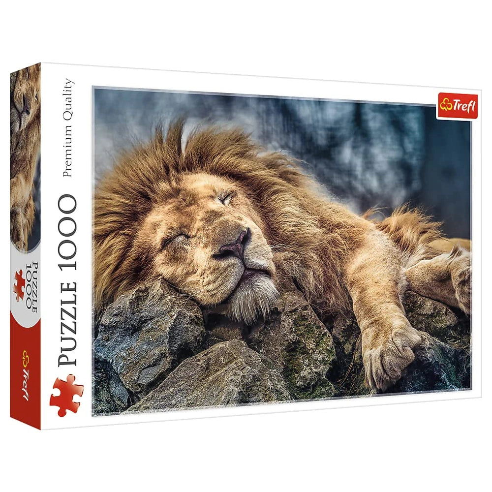 Trefl - Schlafender Löwe - Puzzles - 14+ - TRF10447