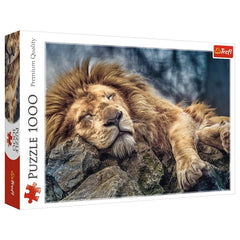 Trefl - Schlafender Löwe - Puzzles - 14+ - TRF10447