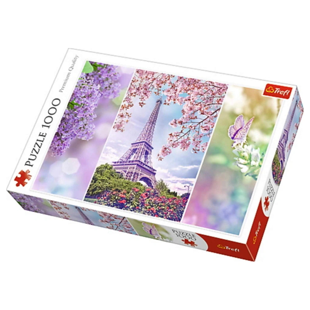 Trefl - Frühling in Paris - Puzzles - 14+ - TRF10409