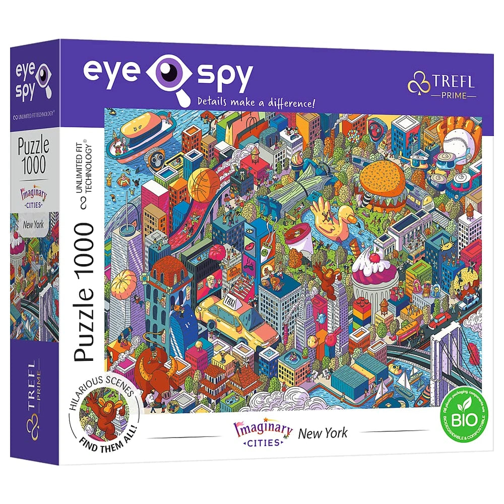 Trefl - 1000 Teile Puzzle UFT EYE - SPY - Puzzles - 14 - TRF10708