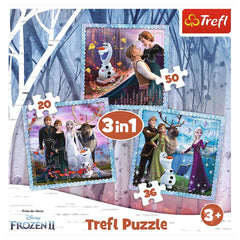 Trefl - 3 Puzzles in 1 - Puzzles - +3 - TRF34853