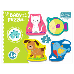 Trefl - 4 Puzzles in 1 Shaped - Puzzles - +1 - TRF36074