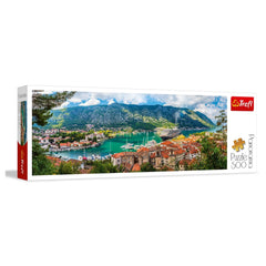 Trefl - 500 - Teile Panorama Puzzle - Kotor, Montenegro - +8 - TRF29506