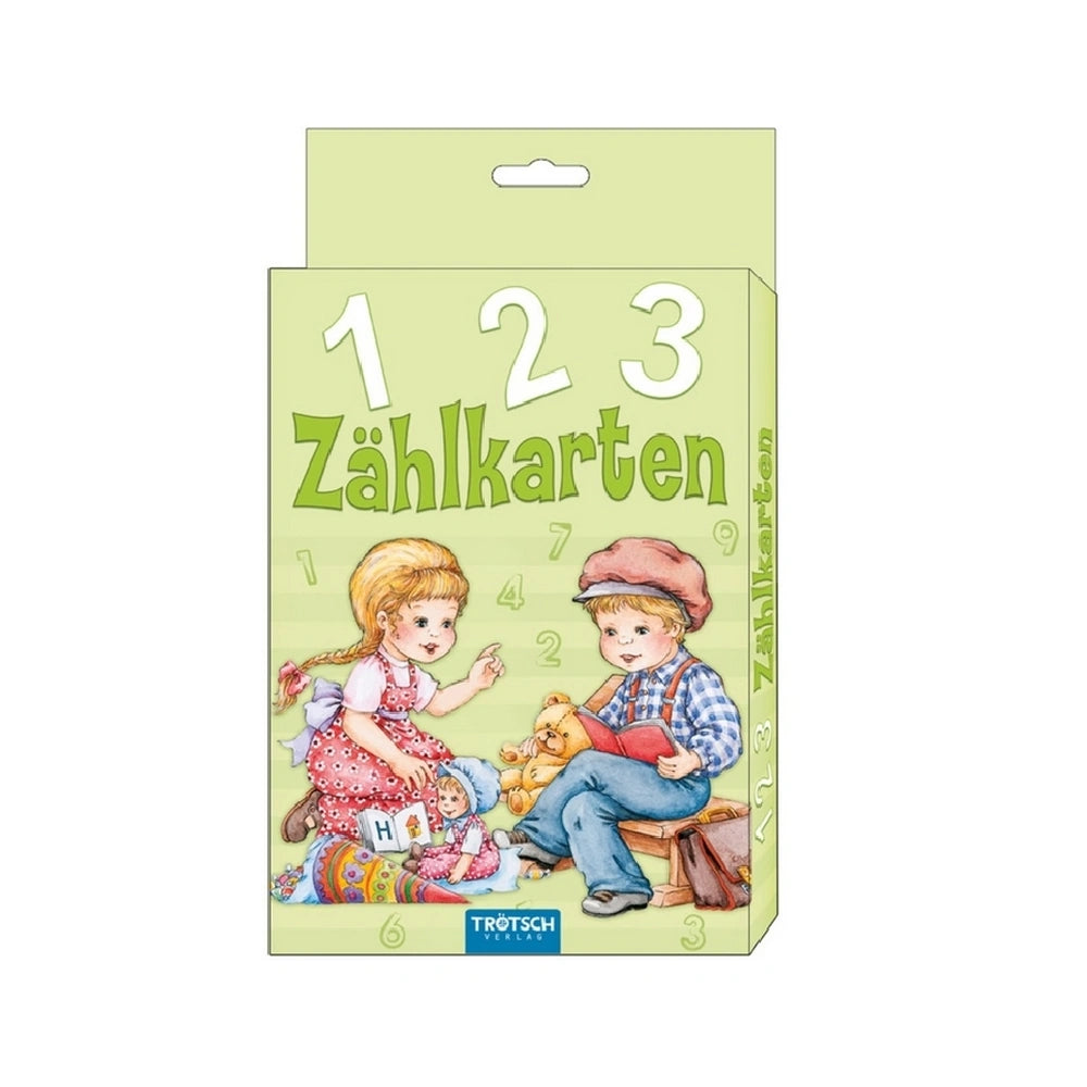 Trötsch Verlag - Bücher - 123 Zählkarten Lernkarten - Karton - 3+ Jahre