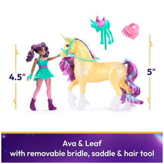 Unicorn Academy Ava & Leaf Figure Set
