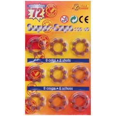 Villa - Super-Caps-Blister-8-Shots-125-dB - Toy-Weapons-Gadgets