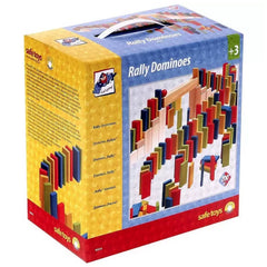 Woodiland - Riesen-Holz-Domino-Rallye-200-Tlg - Outdoor-Spielzeug