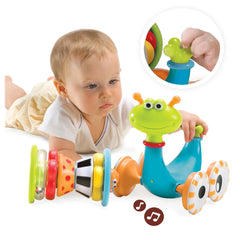 Yookidoo - Crawl 'N' Go Snail - Babyspielzeug - 6 Monate+ - YKD40113