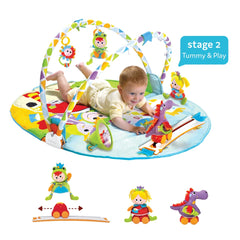 Yookidoo - Gymotion Activity Playland - Spielmatten & Fitness - 0 Monate+ - YKD40126