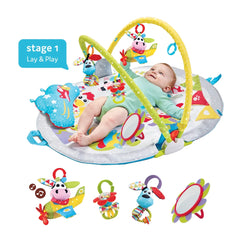 Yookidoo - Gymotion Lay to Sit - Up Spielmatte - Spielmatten & Fitness - 0 Monate+ - YKD40145
