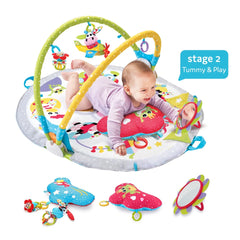Yookidoo - Gymotion Lay to Sit - Up Spielmatte - Spielmatten & Fitness - 0 Monate+ - YKD40145