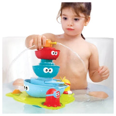 Yookidoo - Stack 'N' Spray Badewannenbrunnen - Badewannenspielzeug - 1 - 6 - YKD40115